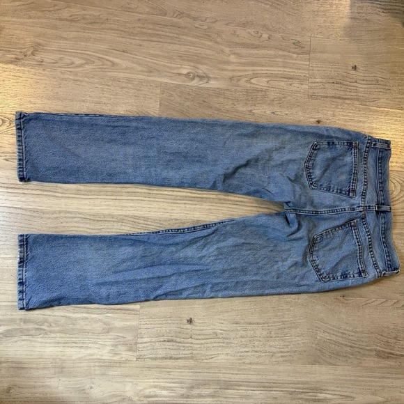 Wrangler Jeans Mens 29x30 Blue Straight Leg Western Cowboy Denim - Picture 7 of 9